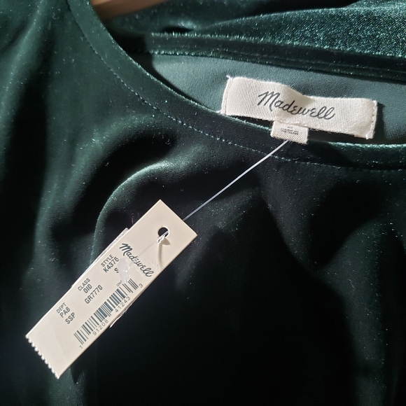 Madewell Velvet Butterfly Top sz S - Picture 12 of 12